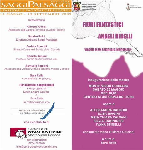 Fiori fantastici ed angeli ribelli