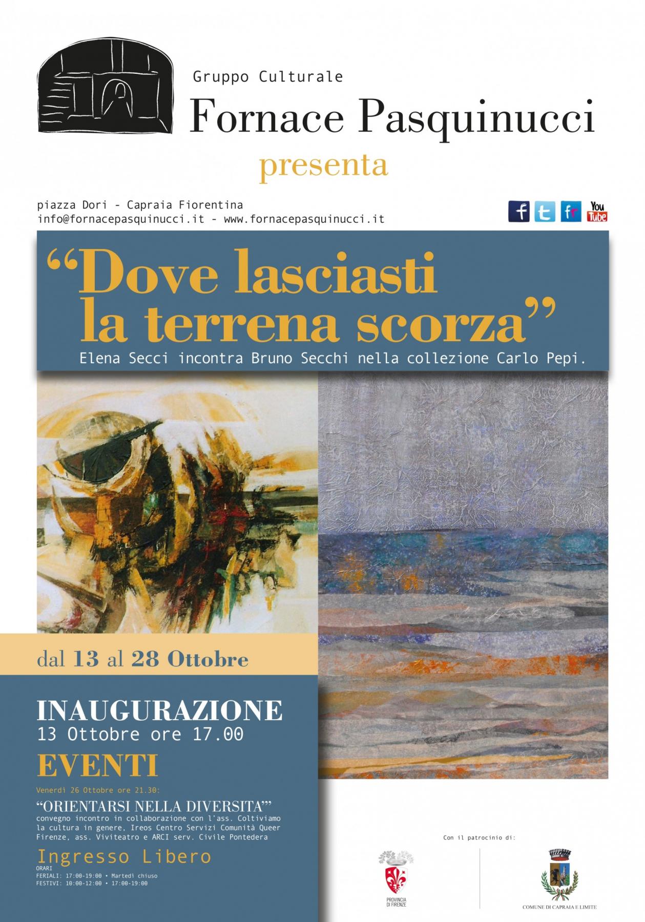 Dove lasciasti la terrena scorza