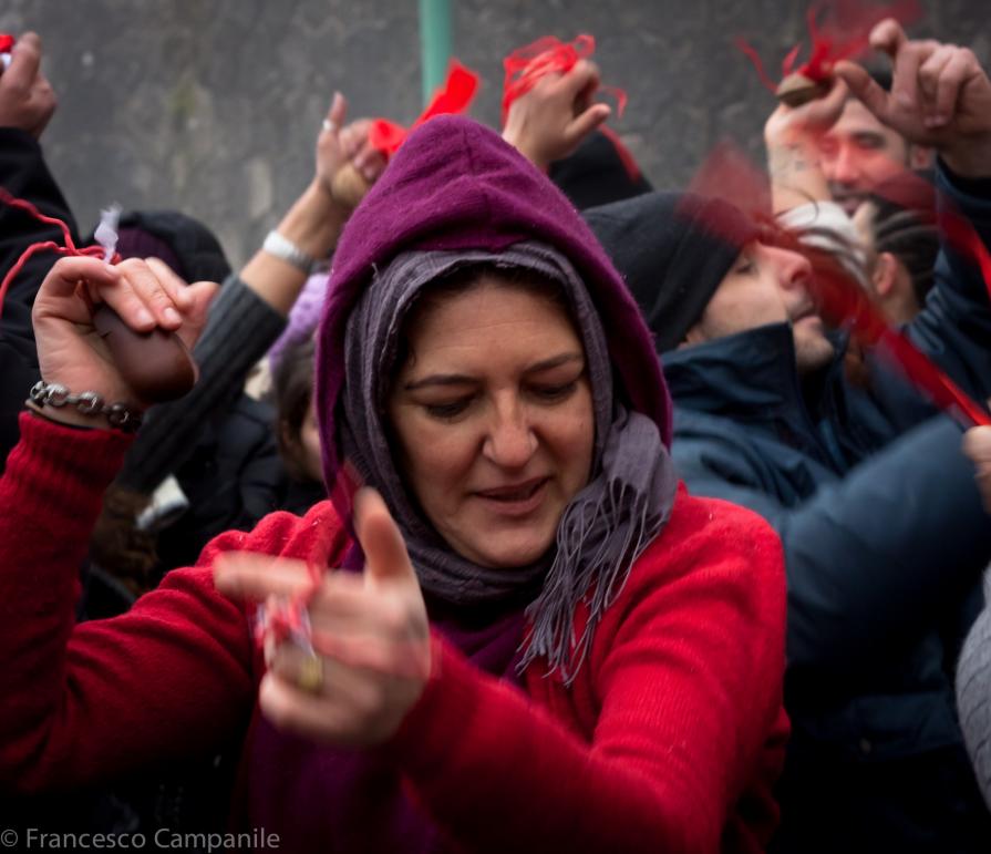 Danse dans la neige - Montevergine,Italie