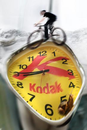 tento il record dell'ora. c'è un uomo in fuga.