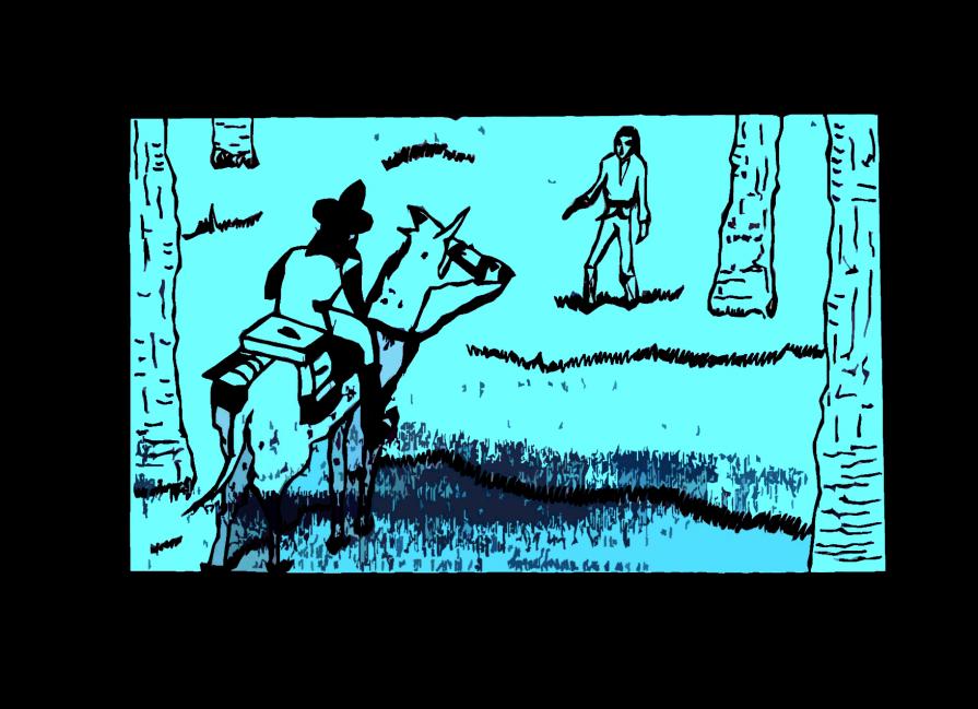 IL VIANDANTE E IL LADRO 1