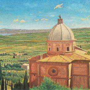 Francesco Alesci – Paesaggio toscano