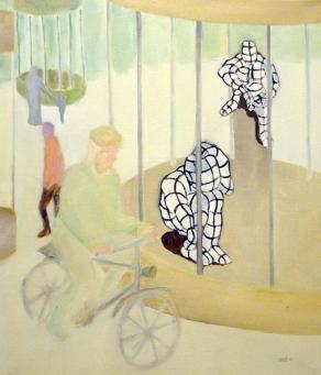 Rasterized Painting The Zoo