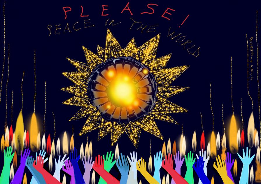 Please, peace in the world!