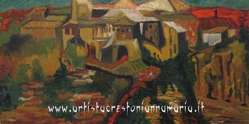 Biennial City of Turin - Fifth Edition  International Competition Painting, Design and Edition 2014  April 18 to 25 Work selected:  Medieval Village - Oil on Canvas - 50 x 40 - Brush Technique - year 2012