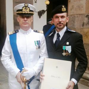 OMAR SALVAGNO NOMINATO CAVALIERE DELLA REPUBBLICA ITALIANA 