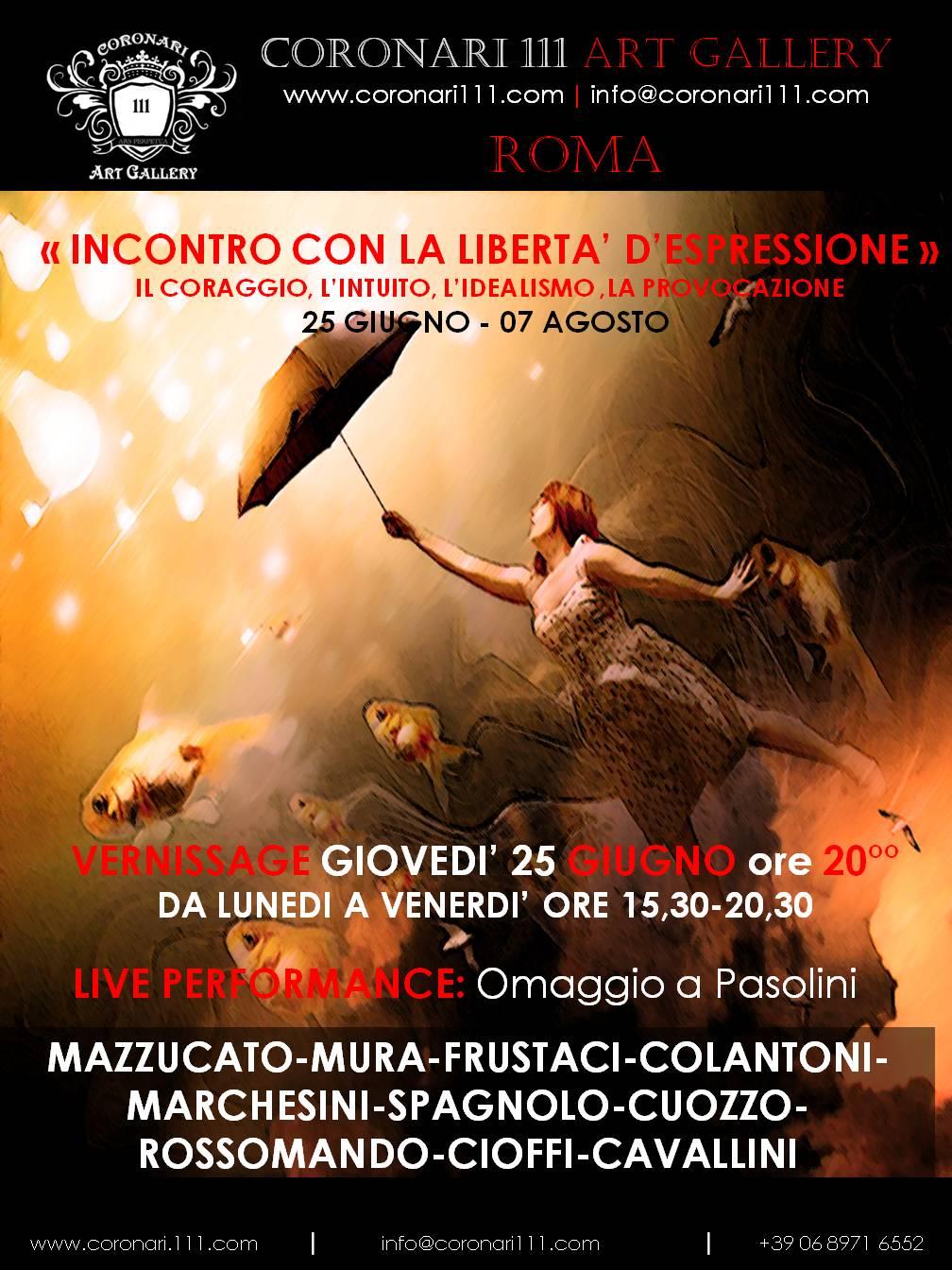 incontro con la libertà d'espressione