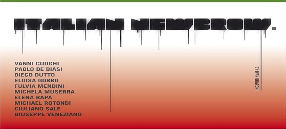 "ITALIAN NEWBROW"      by Ivan Quaroni