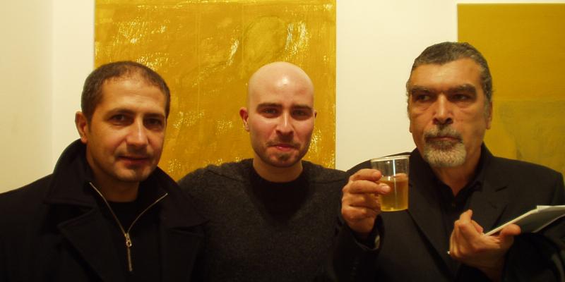 Umberto Manzo, Lello Torchia, Luigi Castiglione (right) 2004. Umberto Manzo, Lello Torchia, Luigi Castiglione (right) 2004.