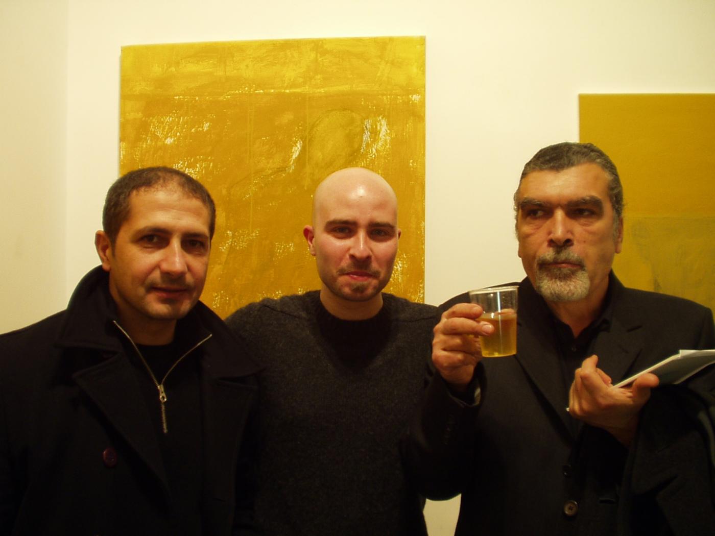 Umberto Manzo, Lello Torchia, Luigi Castiglione (right) 2004.