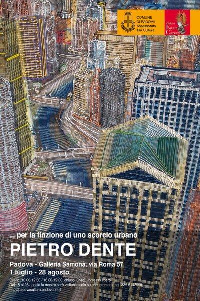 ... per la finzione di uno scorcio urbano Pietro Dente 