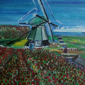 sotto il vento delle pale