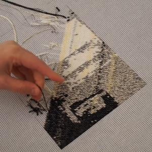 "Two Threads" by Ana Maria Micu, 2016, (excerpt), 34'49", no sound, HD