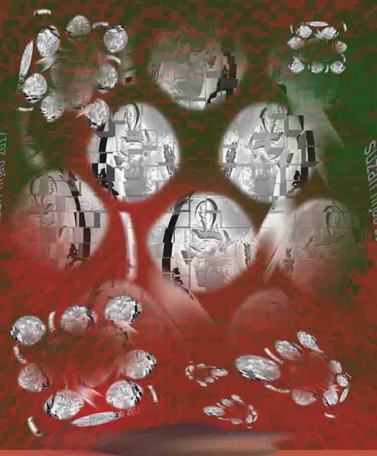 People sang about her and gave her many colors of happiness joy