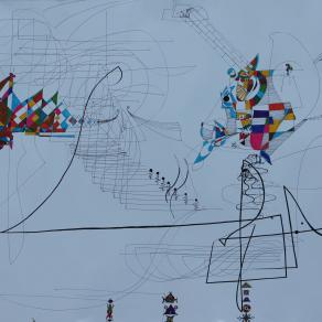 The grafical notation -Olympic Symphony   No5