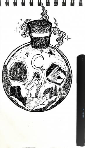 Abstract fineliner art...!!!