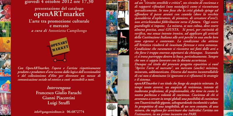 Presentazione catalogo openARtmarket