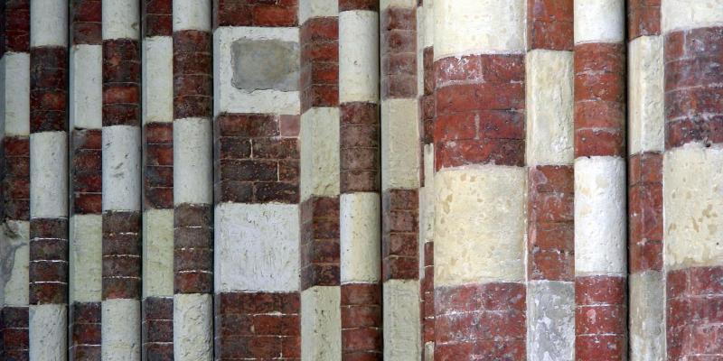 Italy. Piemonte. Geometries of Asti