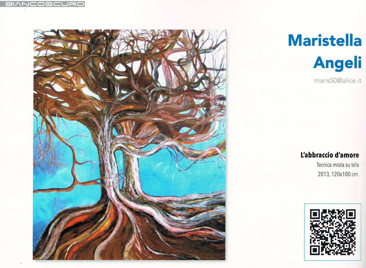 Maristella Angeli su “Biancoscuro” Arte