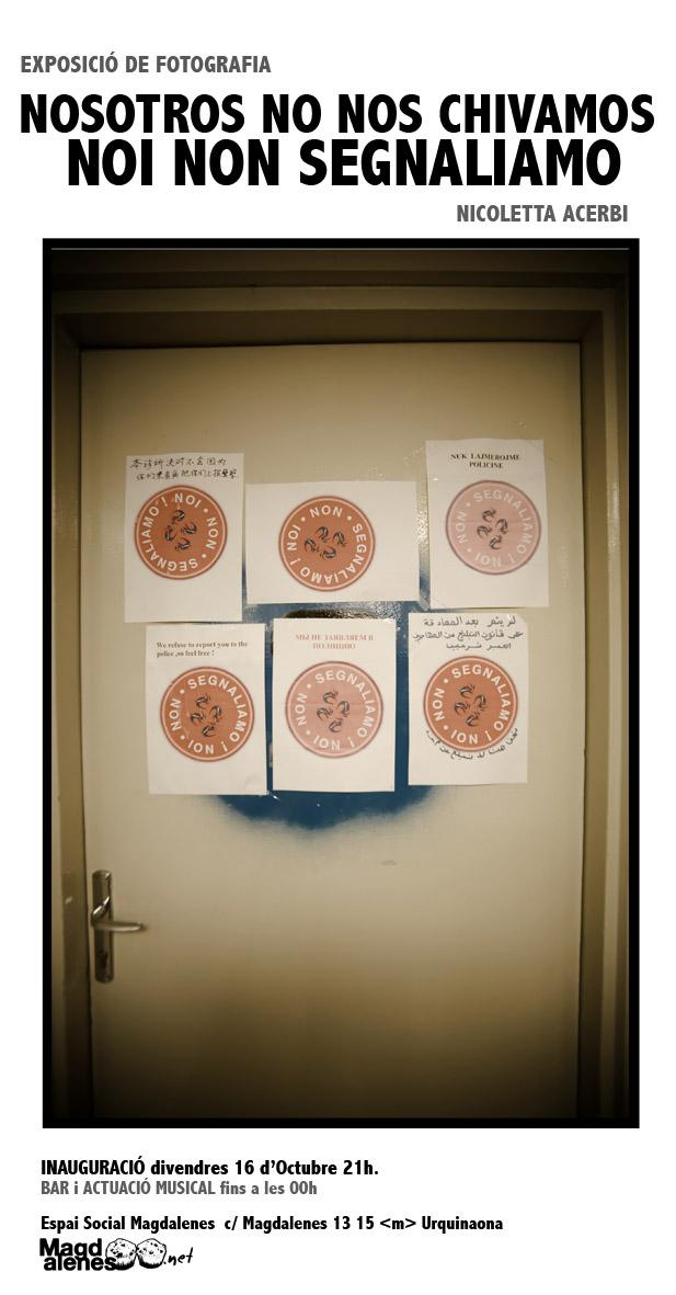 Expo " Nos no chivamos" 