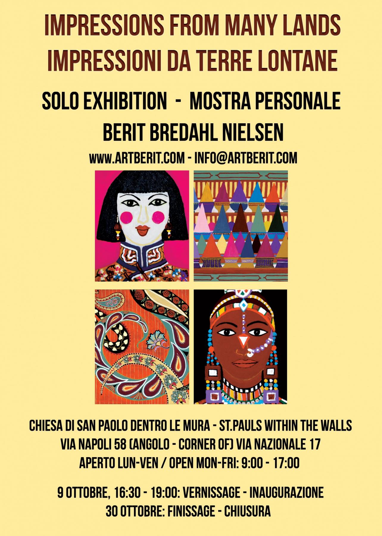 IMPRESSIONI DA TERRE LONTANE