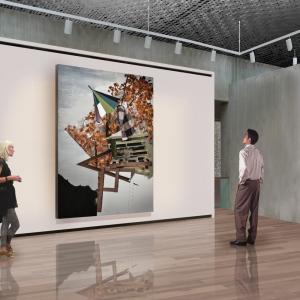 Innesti adattivi / online / Percorso espositivo renderizzato