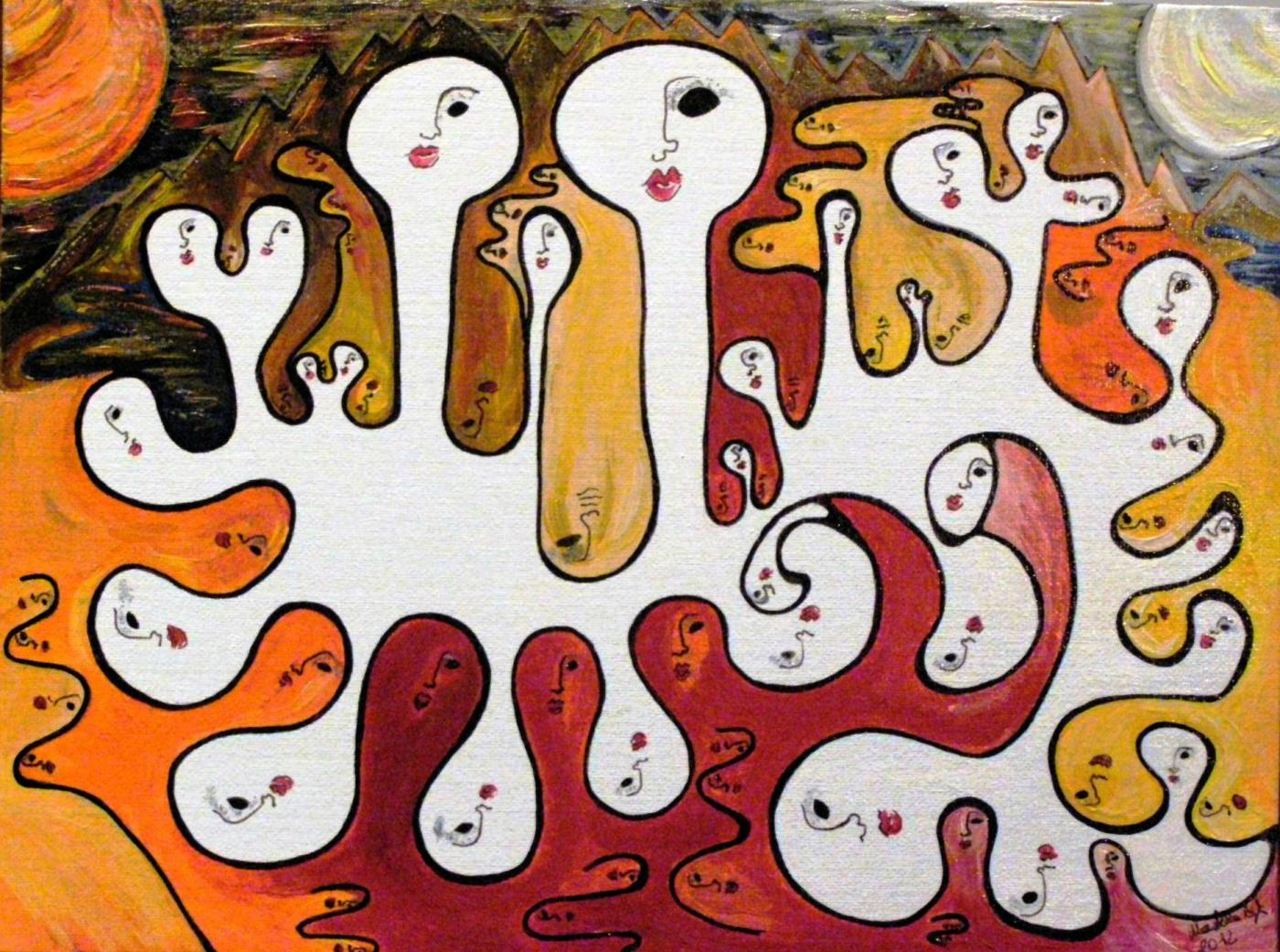 "The power of color", artistic collective at the Casa Museo "Ugo Guidi" Forte dei Marmi