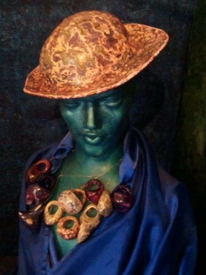 Art and fashion - the painting, you can also wear