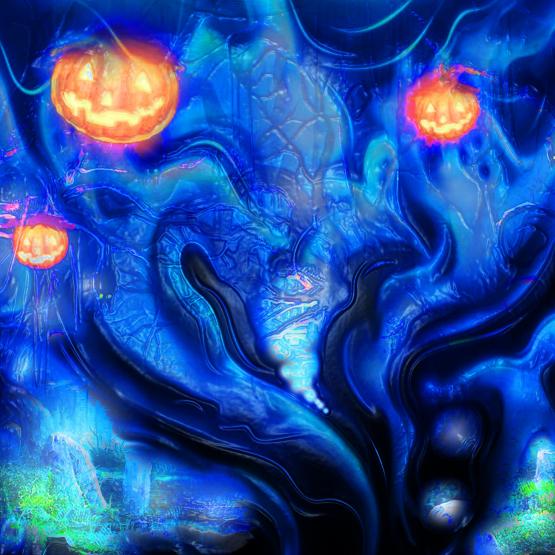 Ombre di migliaia di anni salgono invisibili, Voci sussurrano tra gli alberi, “stasera è Halloween!”... Ombre di migliaia di anni salgono invisibili, Voci sussurrano tra gli alberi, “stasera è Halloween!”...