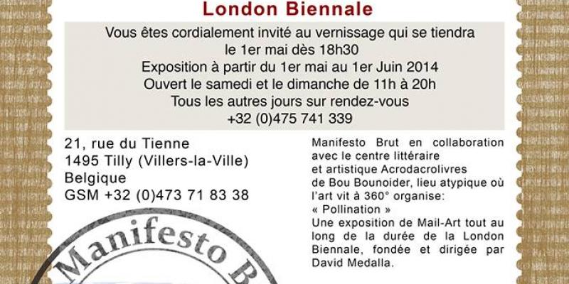 MAIL  ART POLLINATION LONDON BIENNALE