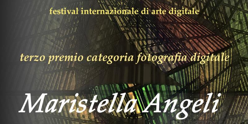 Maristella Angeli third in the digital photography category at "Ventipertrenta 2019" International Festival of Digital Art