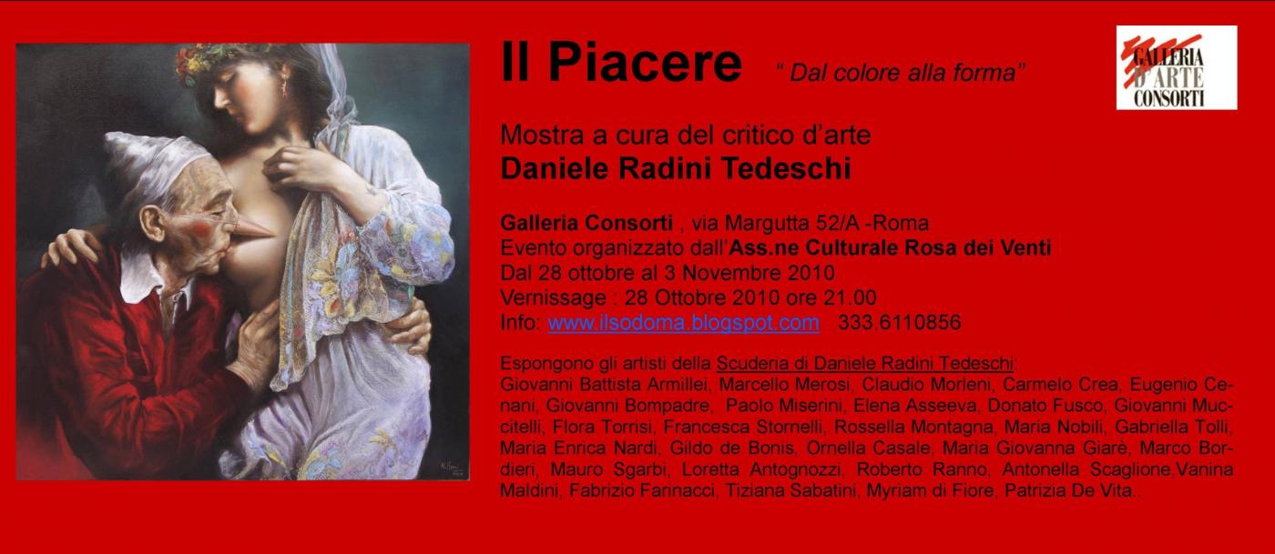 Il Piacere "Dal colore alla forma"