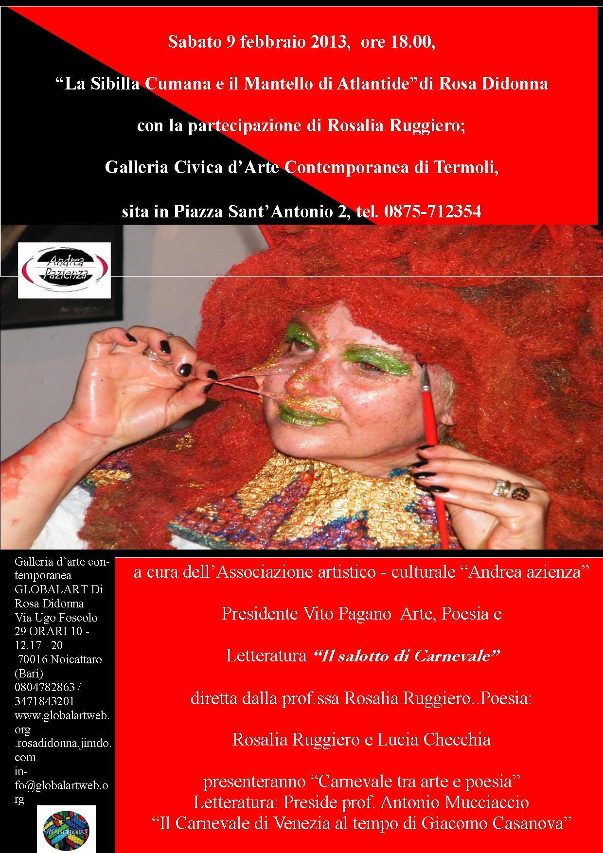 “La Sibilla e il Mantello di Atlantide” di Rosa Didonna