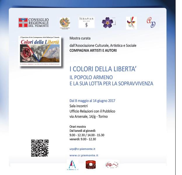 "I colori della Libertà: il Popolo Armeno e la sua sopravvivenza" "I colori della Libertà: il Popolo Armeno e la sua sopravvivenza"