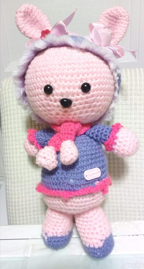 Coniglietta amigurumi (◍•ᴗ•◍)❤