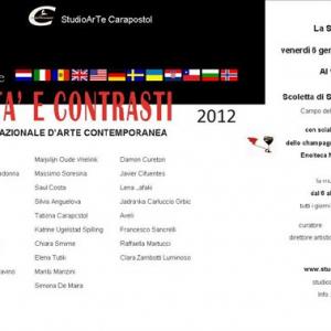 AFFINITA’ E CONTRASTI 3° EDIZIONE AFFINITA’ E CONTRASTI 3° EDIZIONE