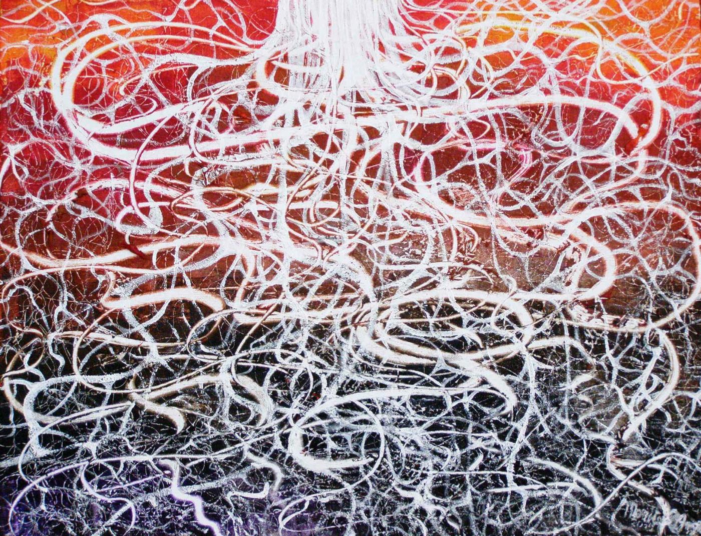 "Roots" Paintings and graphics by Maristella Angeli