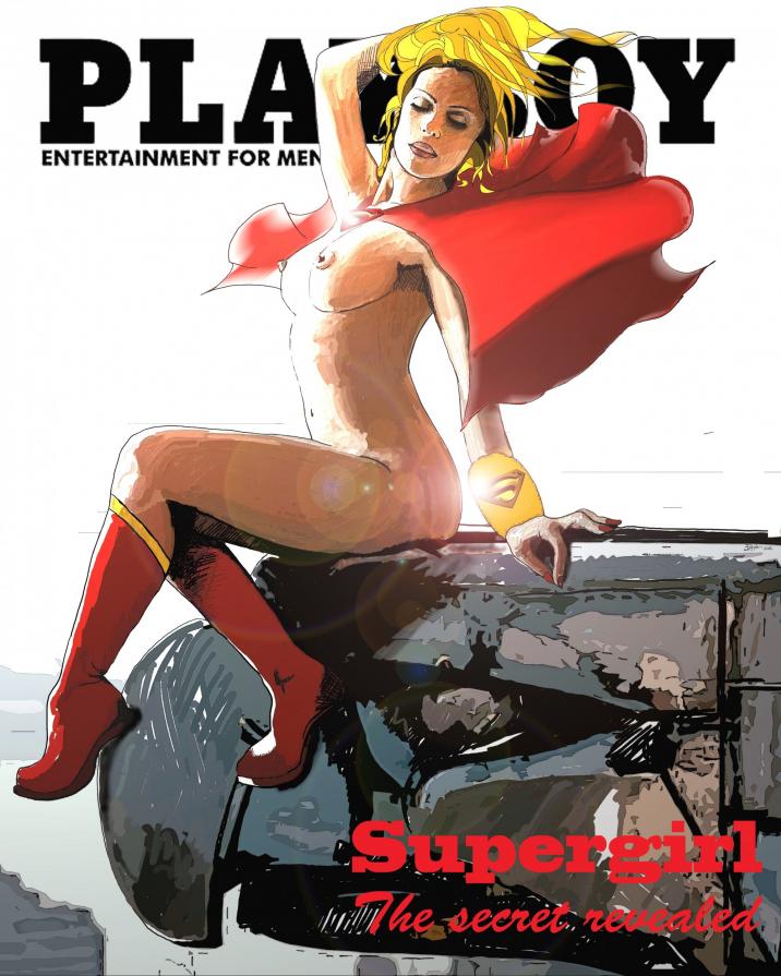 Playboy Magazine: Supergirl