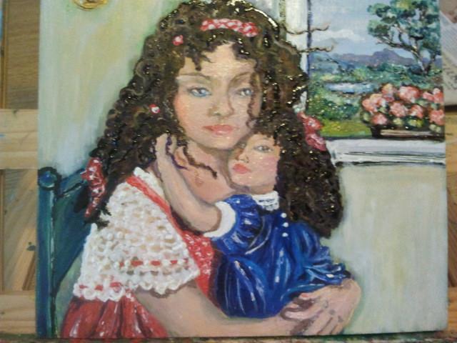 Amore: una mamma e la sua bambina Amore: una mamma e la sua bambina