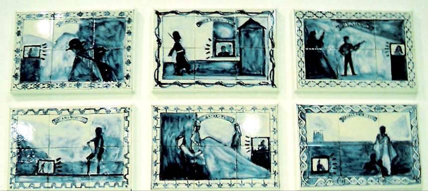 View of the 'TV' project (with wall tiles)