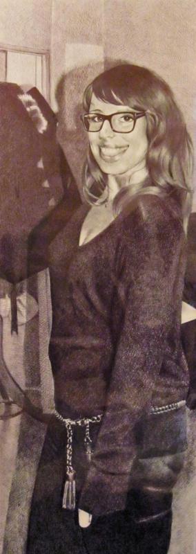 girl in newyear party