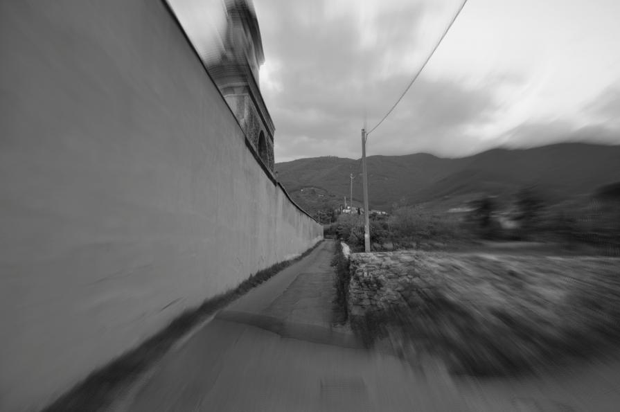 Certosa di Pisa - fuga di sera