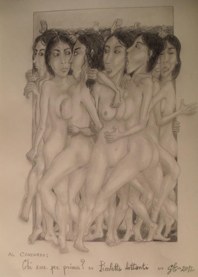 Piccolette lottanti - Al Concorso: Chi esce per prima?