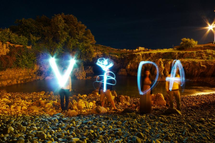 The night Spain won the European football cup The night Spain won the European football cup