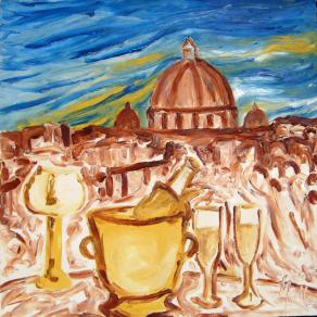 2017 ROMA MON AMOUR - IL FASCINO DI ROMA - 50cm x 50cm 
