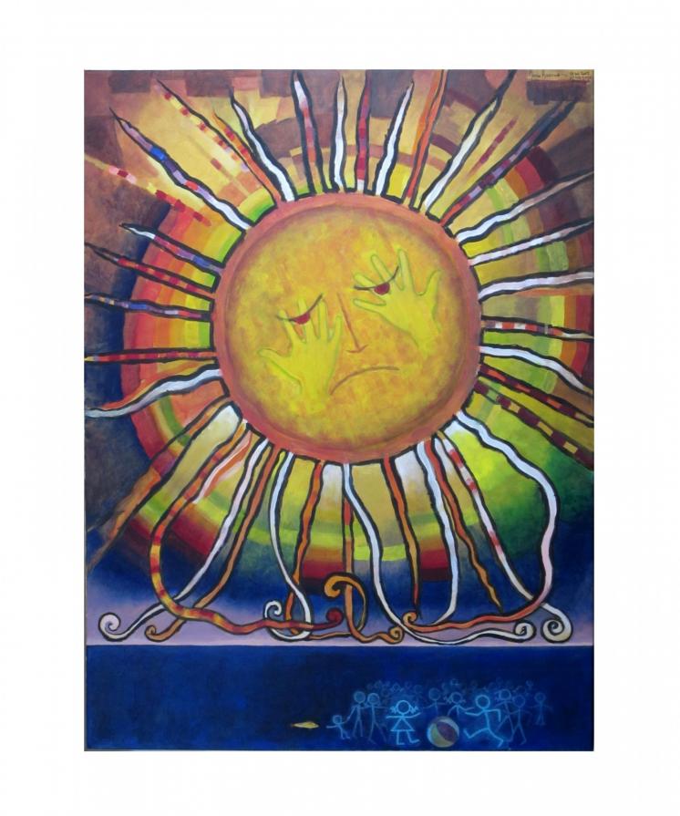 Il sole sconvolto - Distraught sun Il sole sconvolto - Distraught sun