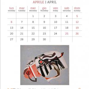 Presentation of desk calendar 2015 of Piero Lerda