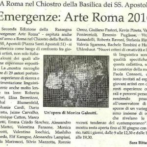 Emergenze Arte Roma 2010