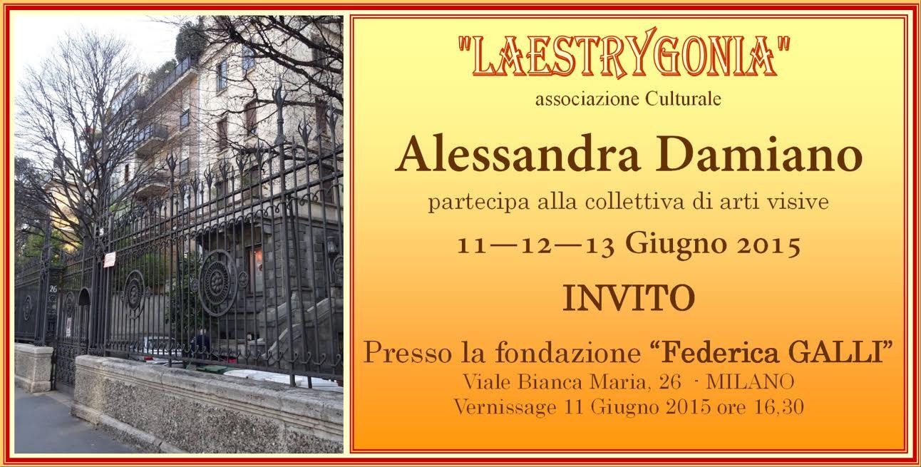 Collettiva di Arti Visive presso la Fondazione "Federica Galli" di Milano - Viale Bianca Maria 26 (zona San Babila)