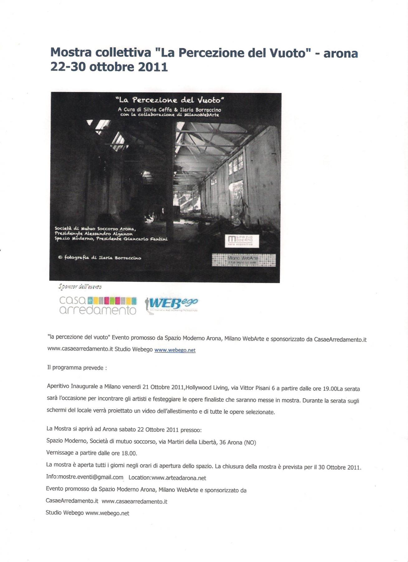 "La Percezione del Vuoto"